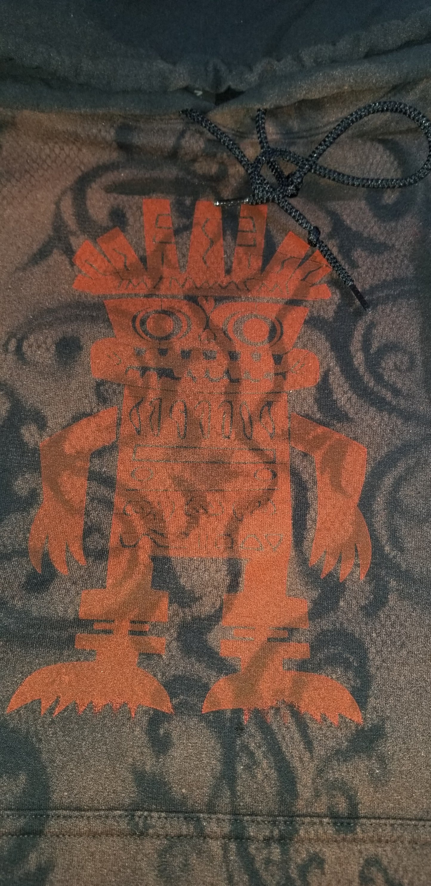 BLOOD CODE HOODIE (1 OF 1 )  (Ancient Signal collection)