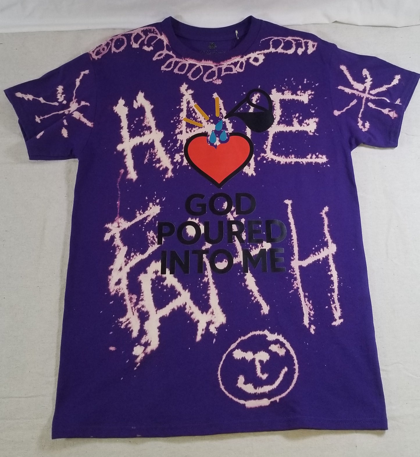 "DIVINE POUR" TEE (1OF 1) (GOD POURED INTO ME ) COLLECTION