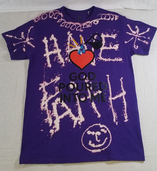 "DIVINE POUR" TEE (1OF 1) (GOD POURED INTO ME ) COLLECTION