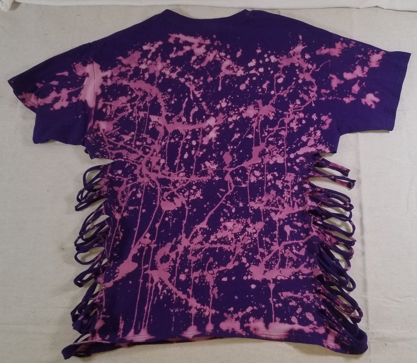 "PURPLE BLESSING " FRINGE TEE (1 OF 1)